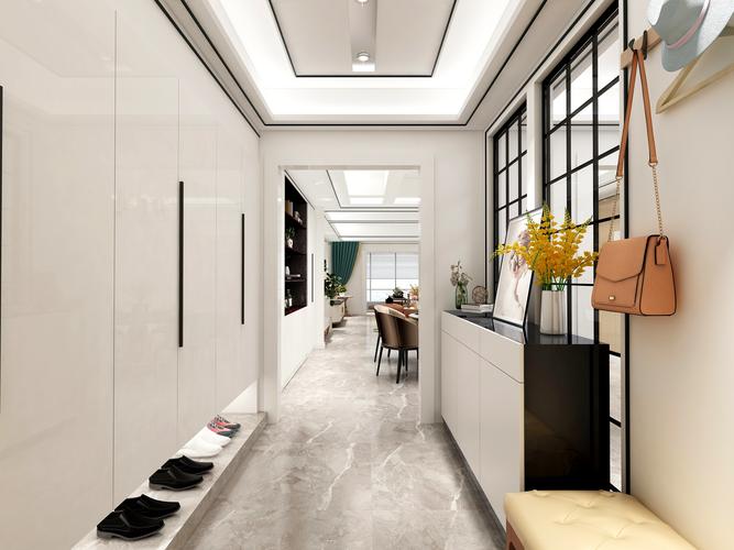 普通住宅玄關(guān)室內(nèi)裝修設(shè)計(jì) 實(shí)用與美觀的結(jié)合